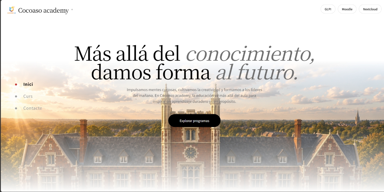 Infraestructura de la escuela
